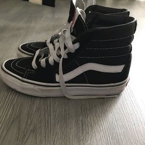 Hi Top Black/White Vans